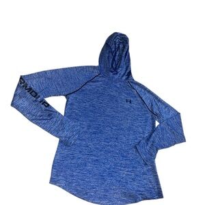 Under Armour Women’s Blue Performance Hoodie Long Sleeve Pullover – Size Medium